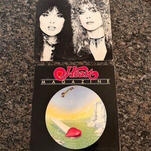 Heart "Magazine" 1977 LP Vinyl Record Rock VG+ Original Artwork 33 RPM set